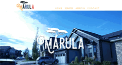 Desktop Screenshot of marula.ca