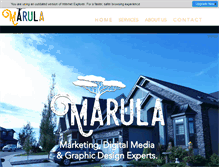 Tablet Screenshot of marula.ca